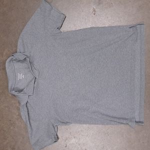 Grey Merona Classic fit polo shirt. Medium